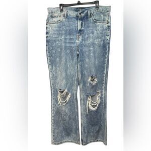 5 for $25🔥Arizona Low‎ Ride Loose Dad Distressed Jeans Juniors Size 17